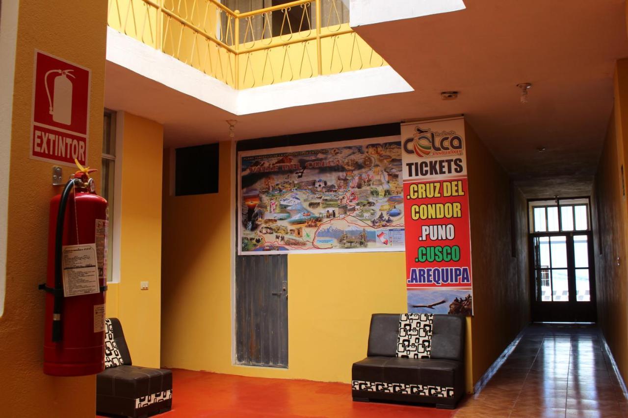 Colca Land Hostal Chivay Exteriör bild